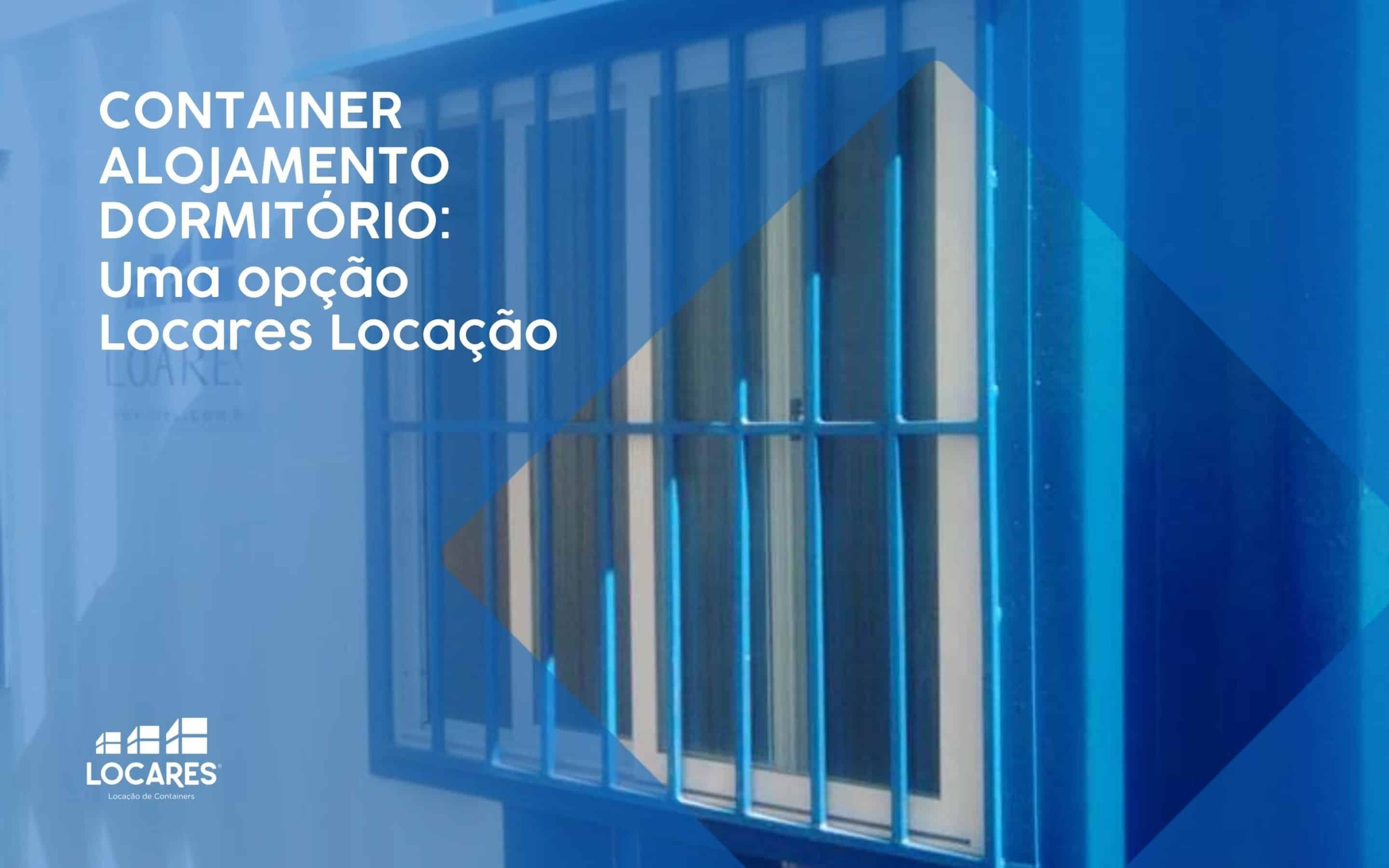 Container Alojamento Dormit Rio Uma Op O Locares Loca O