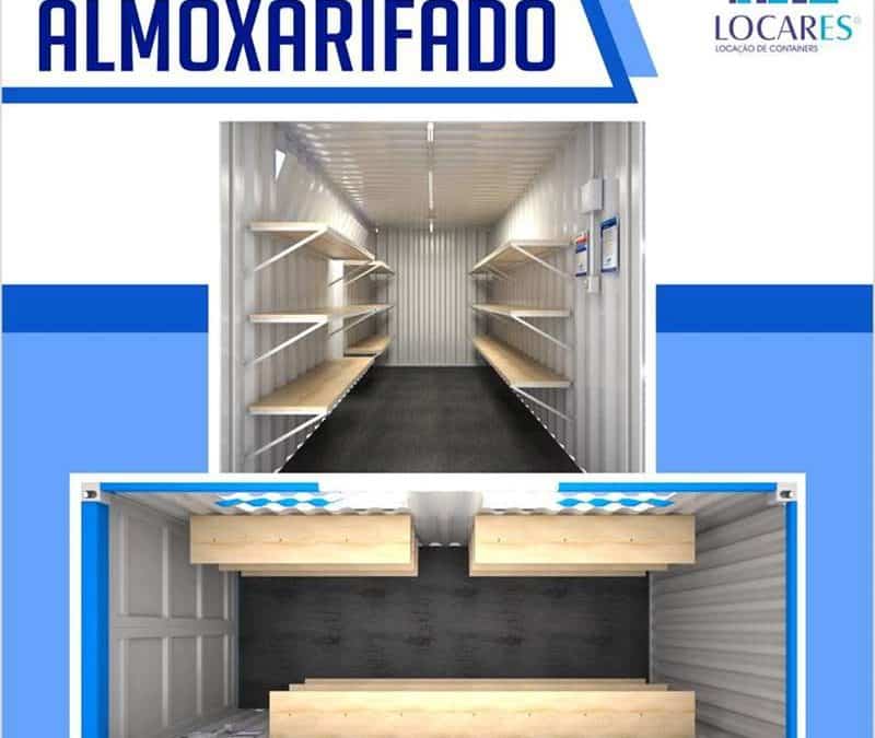 Aluguel de Container Almoxarifado Ideal para Canteiros de Obras