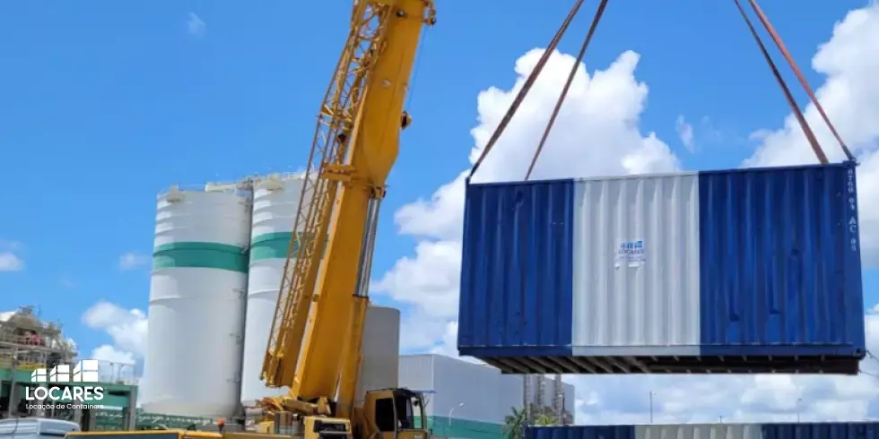 Aluguel de Container Para Canteiro de Obras