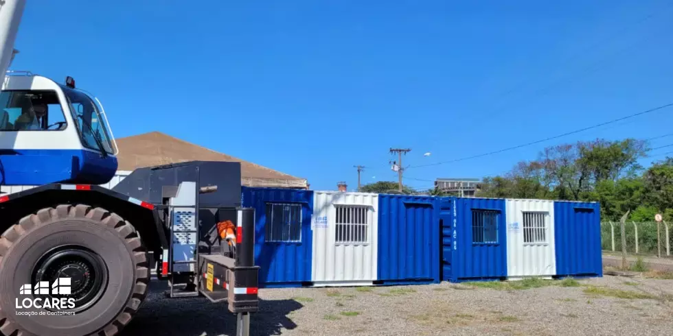 Aluguel de Container Para Canteiro de Obras