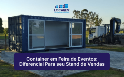 Container em Feira de Eventos: Diferencial Para seu Stand de Vendas